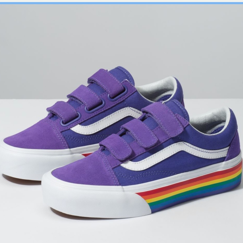 The Rainbow Old Skool V Platform